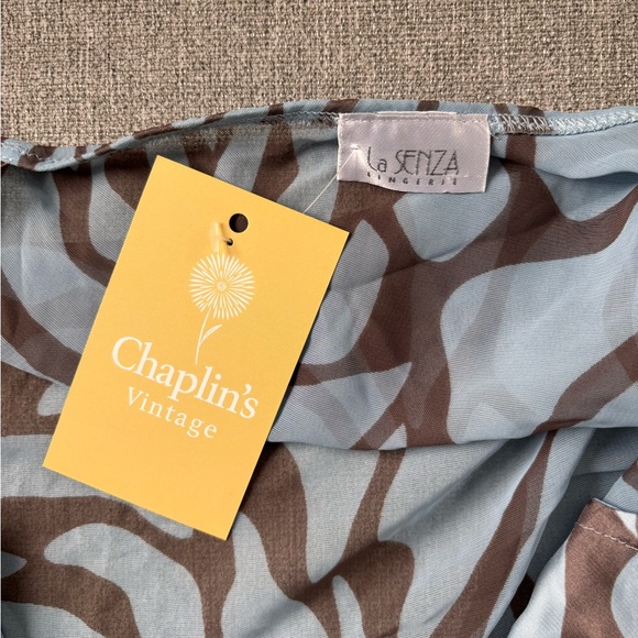 La Senza Rose Print Babydoll Dress 🌹🩵 - Picture 6 of 6